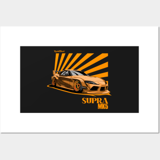 SUPRA MK5 A90 jdm Posters and Art